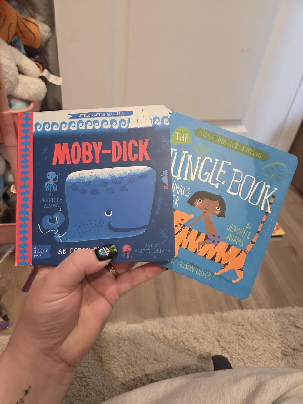 11 BabyLit board books, a series designed to introduce classic literature